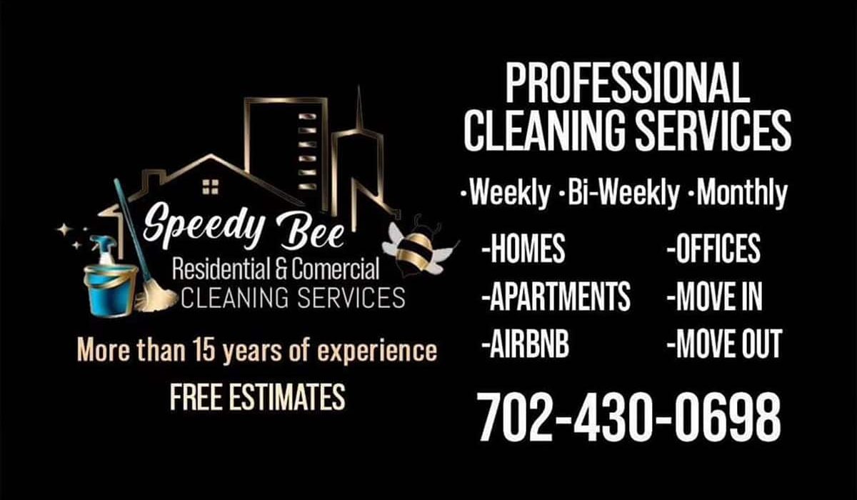 Speedy Bee Residential & Commercial Cleaning Services Henderson Area